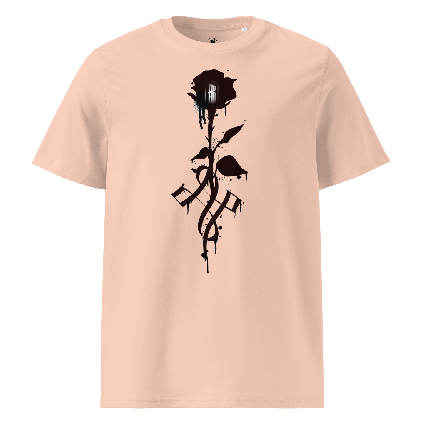 T-Shirt Black Rose