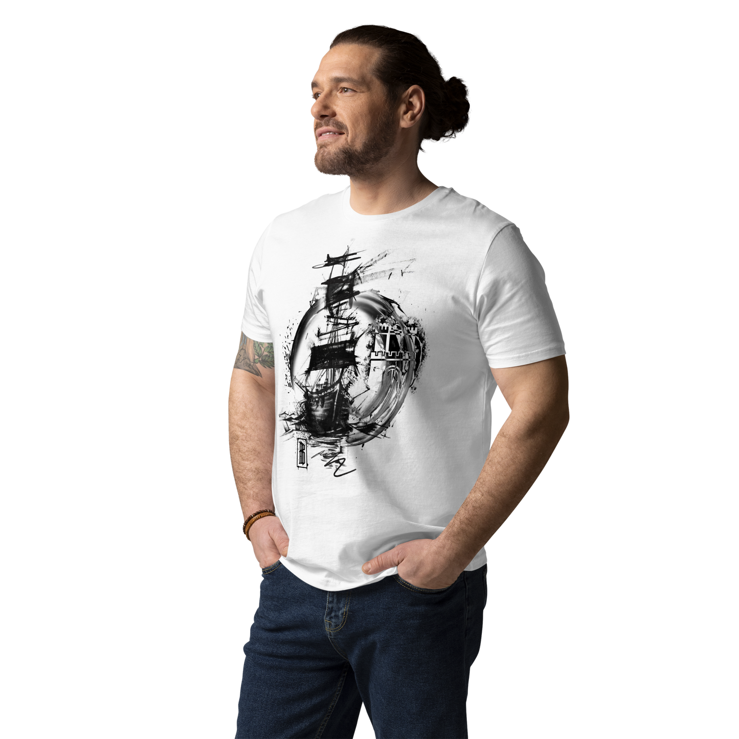 T-Shirt Segelschiff
