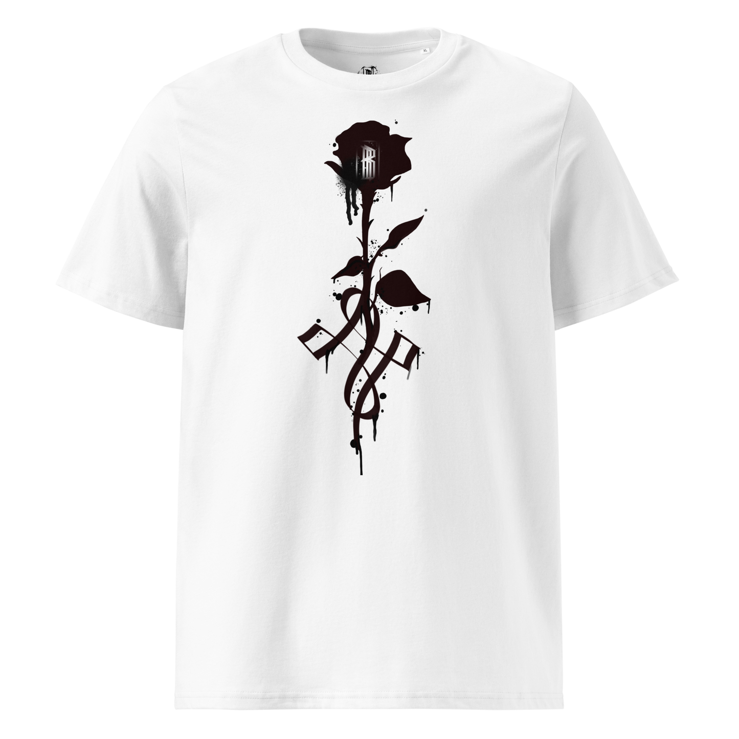 T-Shirt Black Rose